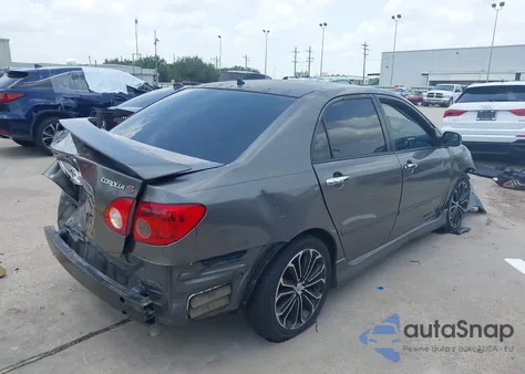 2007 Toyota Corolla S from USA, damaged, VIN 1NXBR32E57Z830318